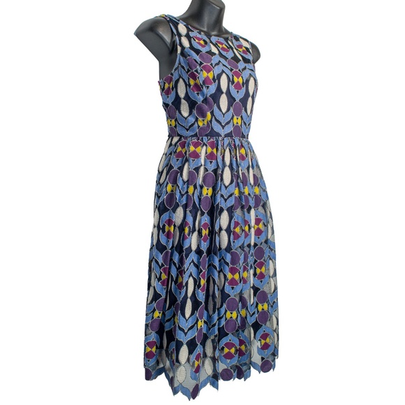 Anthropologie Maeve Lace Chelan Multicolour Dress - Picture 2 of 6